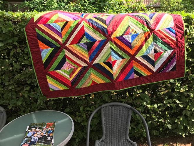 Restetæppe - patchworkstoffer